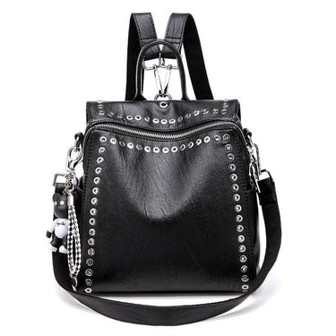 Mochila Antirrobo Mujer Piel de frente